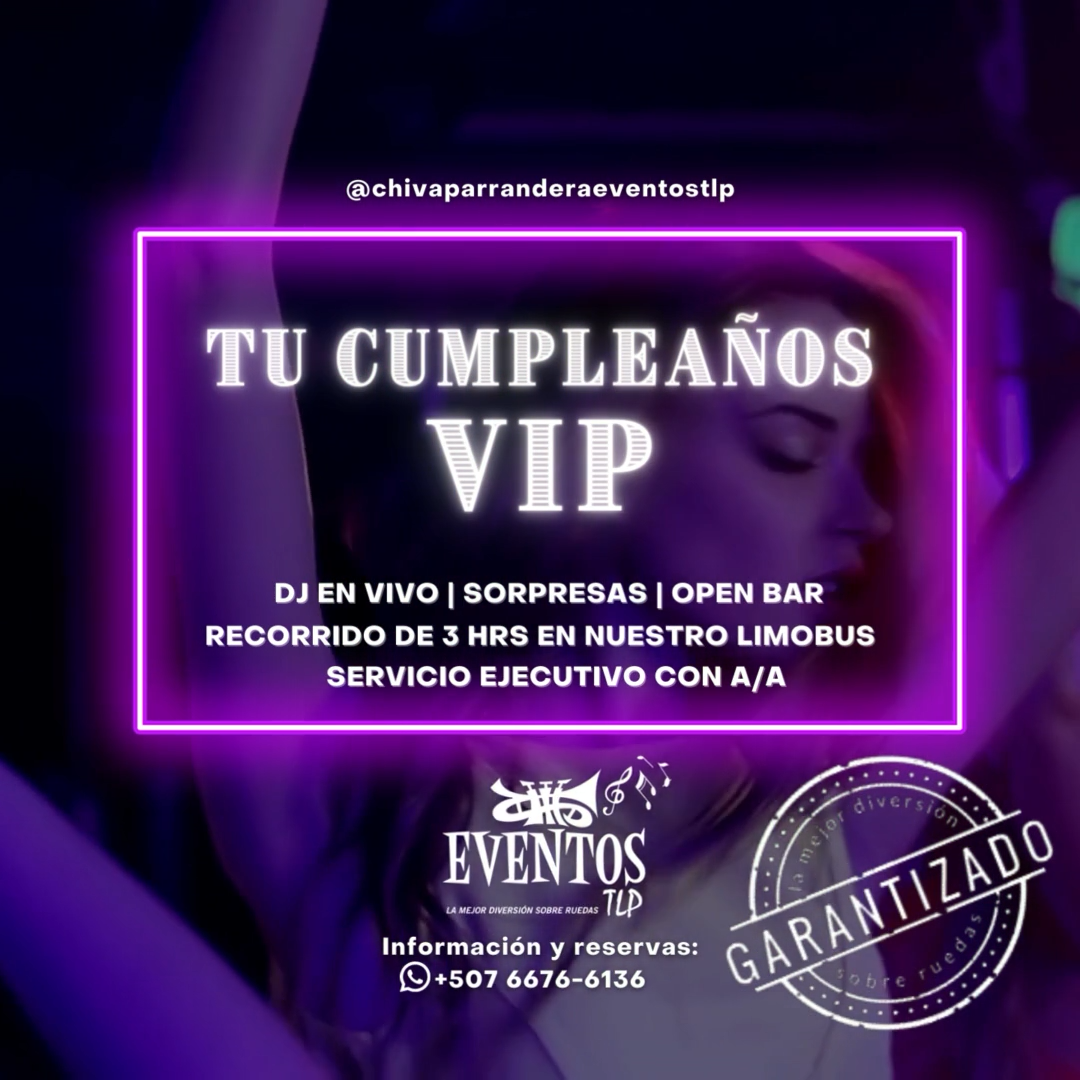 Chiva Parrandera en Panama - Limobus || Eventos Exclusivos